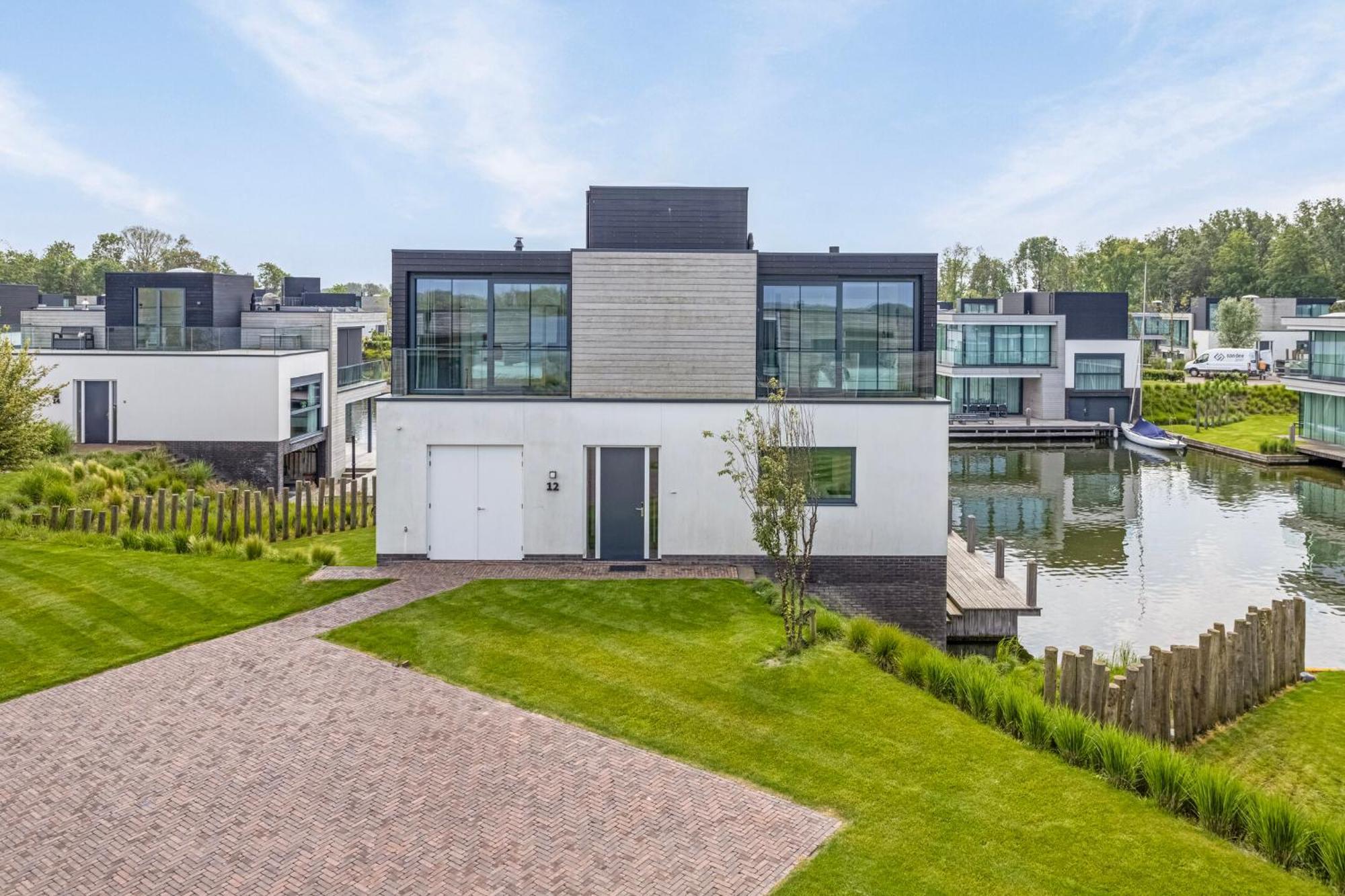 Lake House With Dock At Lake Veere, Zeeland Arnemuiden Εξωτερικό φωτογραφία